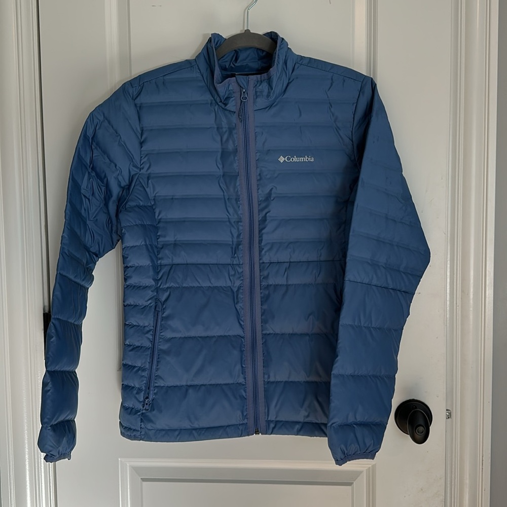 Columbia Women's Puffer Jacket Size L Blue
